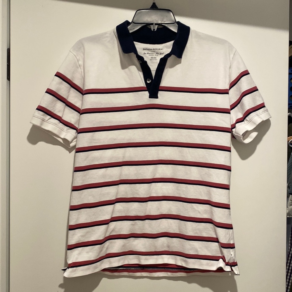 Banana Republic pique polo